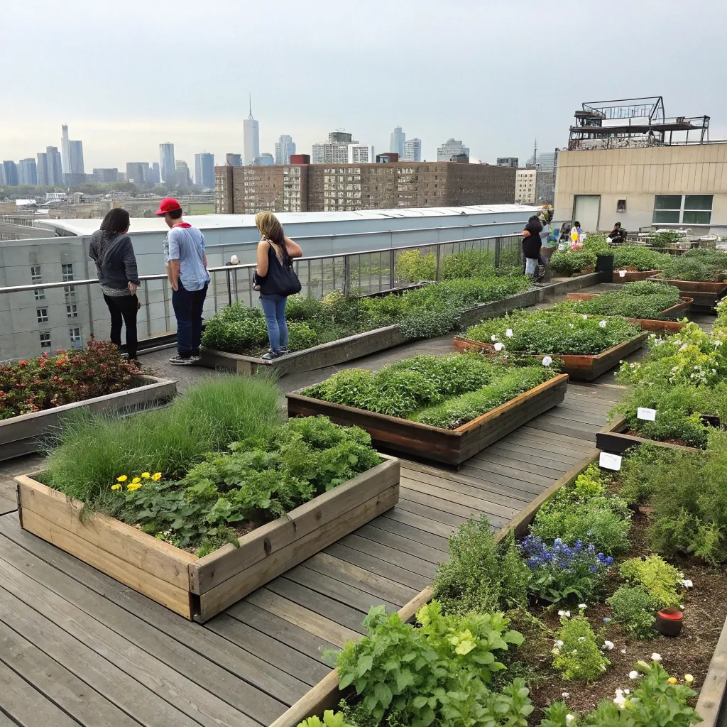 Rooftop garden design course